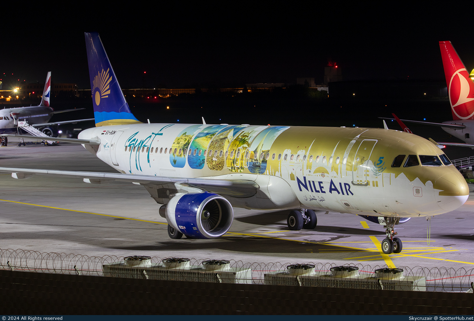 Photo of SU-BQM - Airbus A320-214 operated by Nile Air