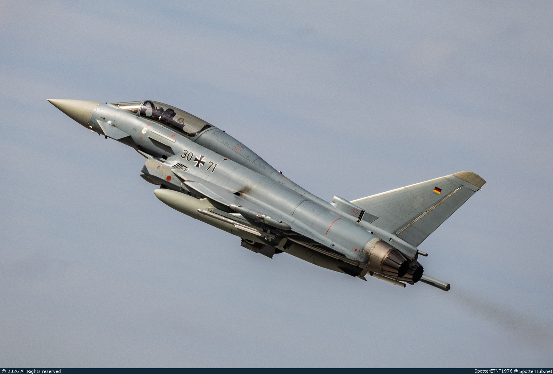 Photo of 30+71 - Eurofighter Typhoon EF-2000(T) operated by German Air Force