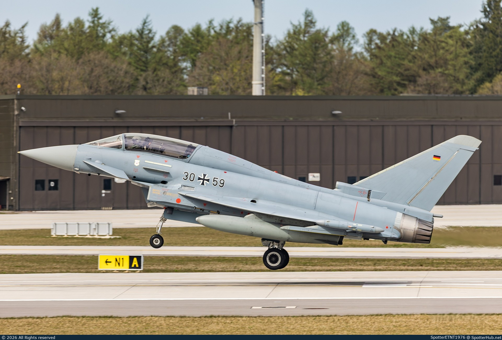 Photo of 30+59 - Eurofighter Typhoon EF-2000(T) operated by German Air Force