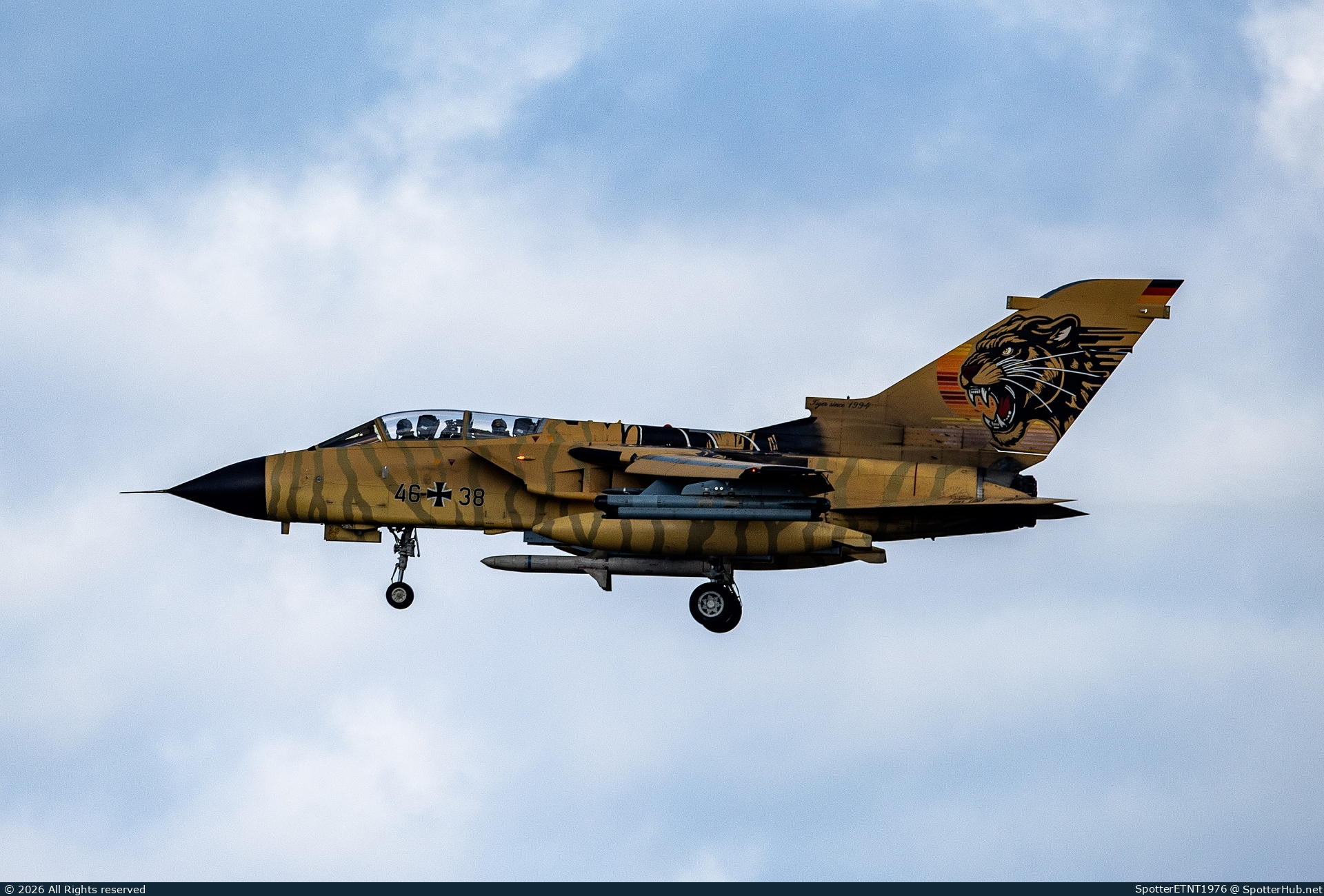 Photo of 46+38 - Panavia Tornado ECR operated by German Air Force