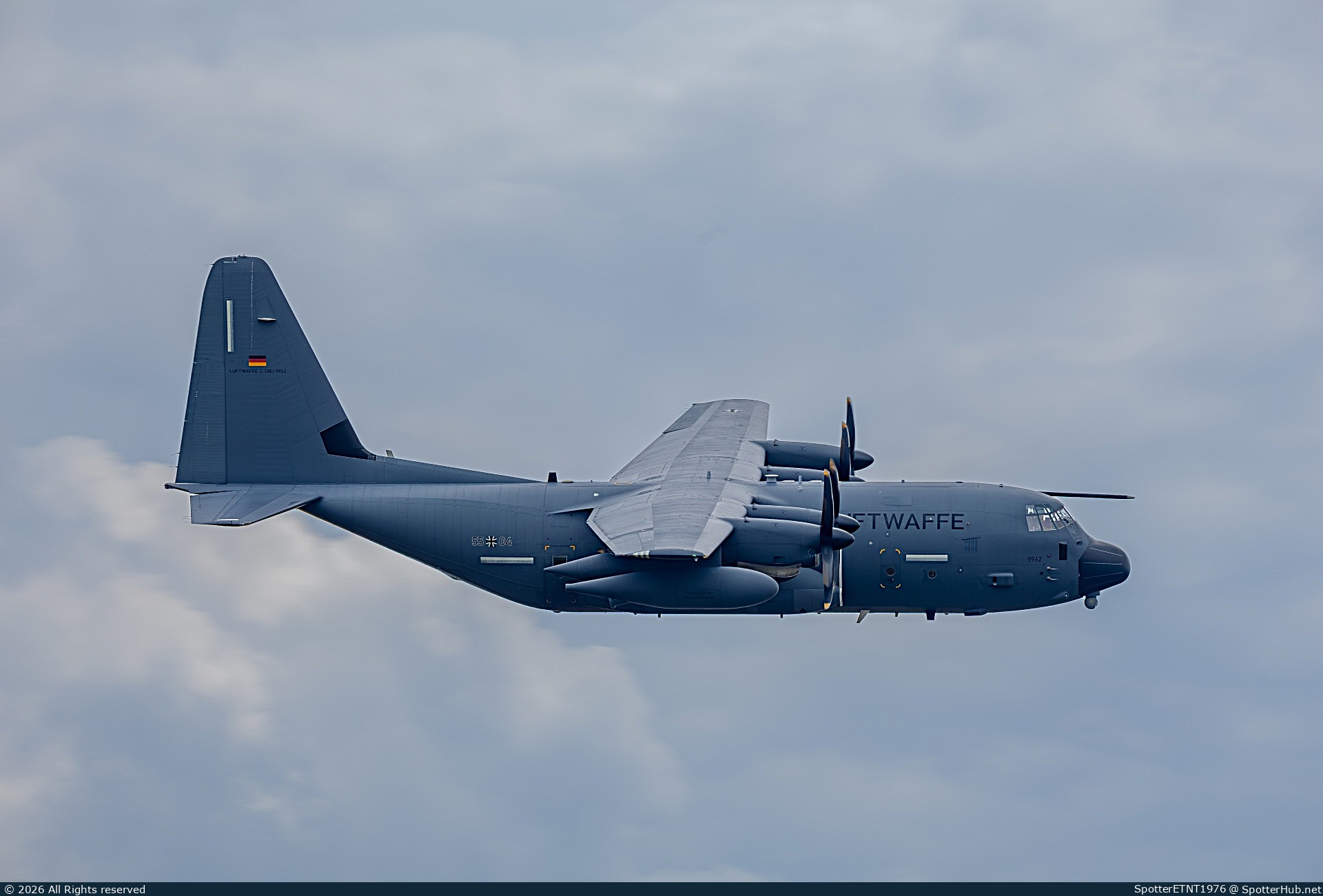 Photo of 55+04 - Lockheed Martin KC-130J Super Hercules operated by German Air Force