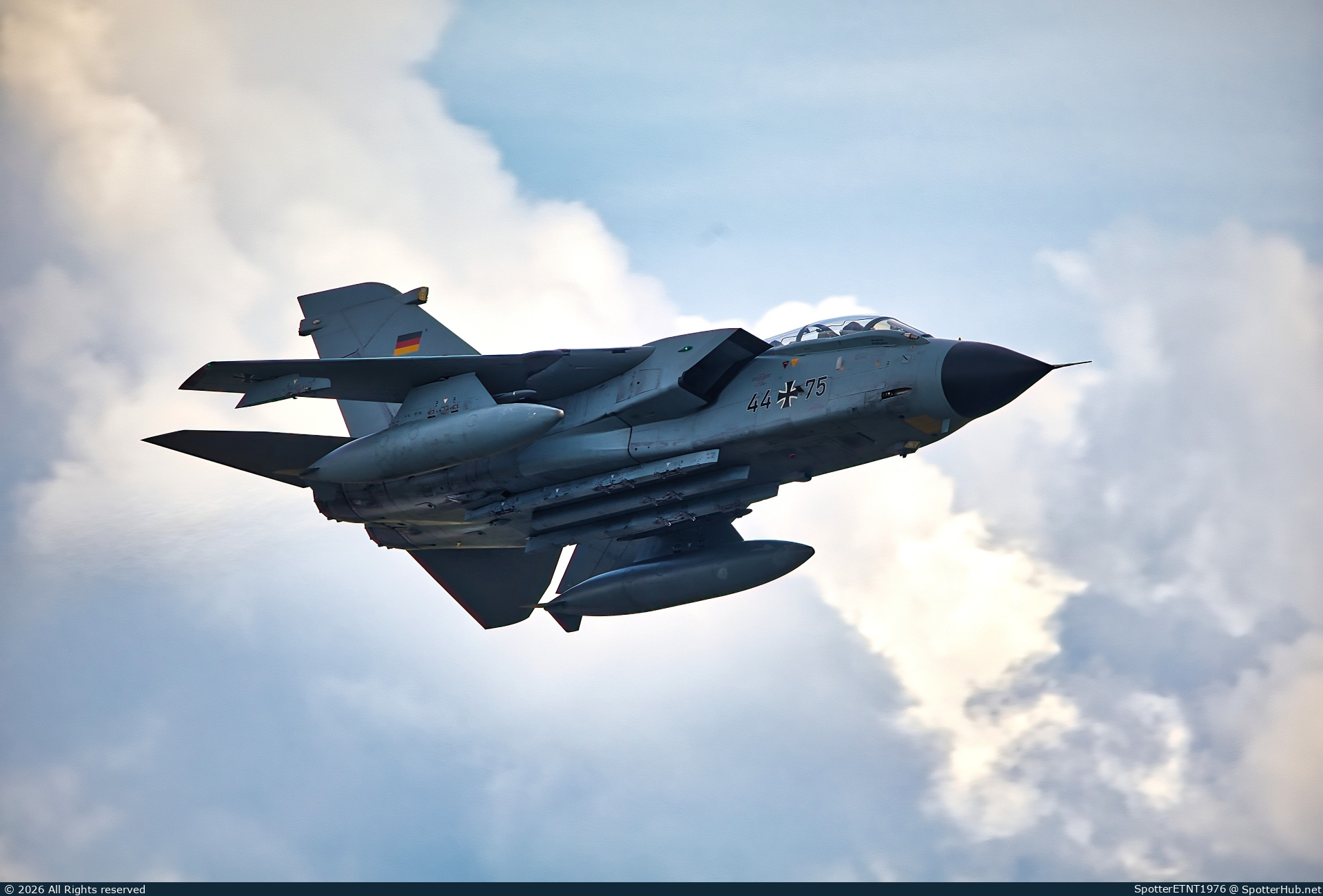 Photo of 44+75 - Panavia Tornado IDS(T) operated by German Air Force