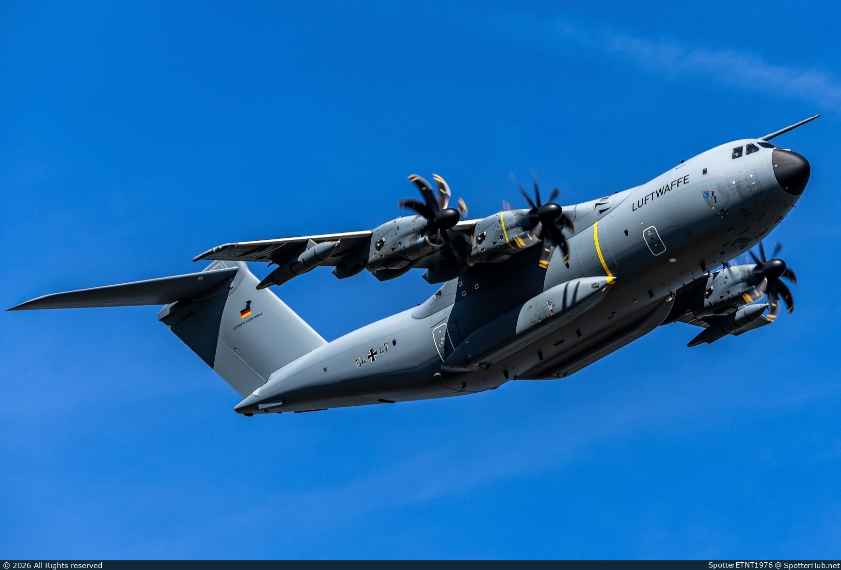 Photo of 54+47 - Airbus A400M Atlas operated by German Air Force