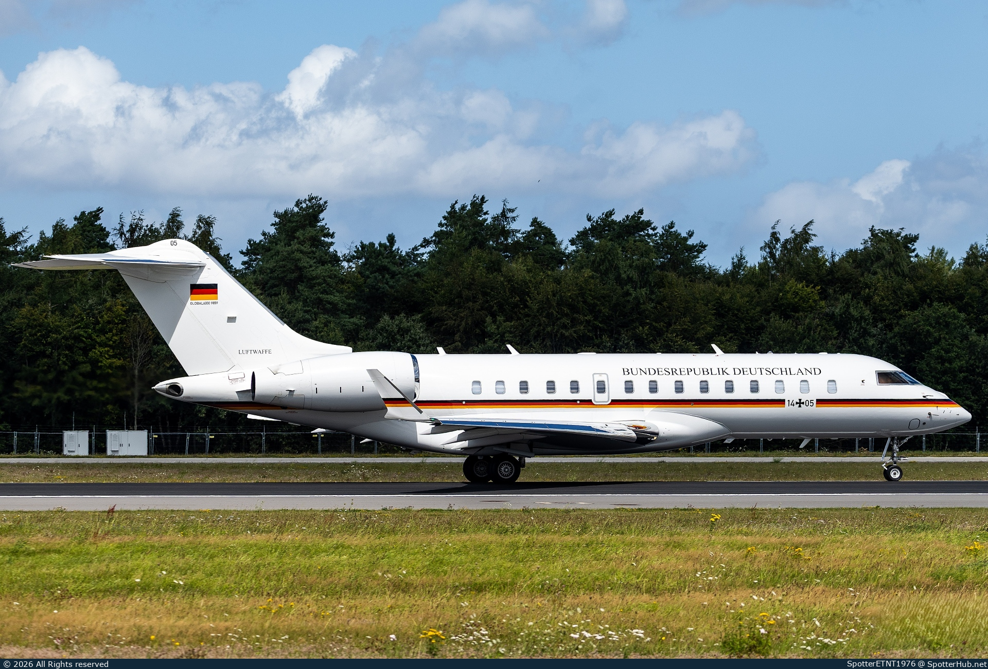 Photo of 14+05 - Bombardier Global 6000 operated by German Air Force