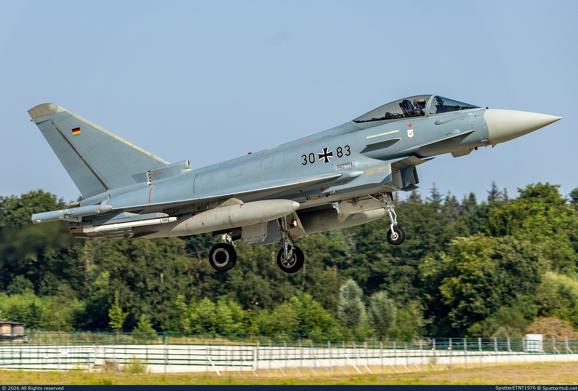 Photo of 30+83 - Eurofighter Typhoon EF-2000 operated by German Air Force