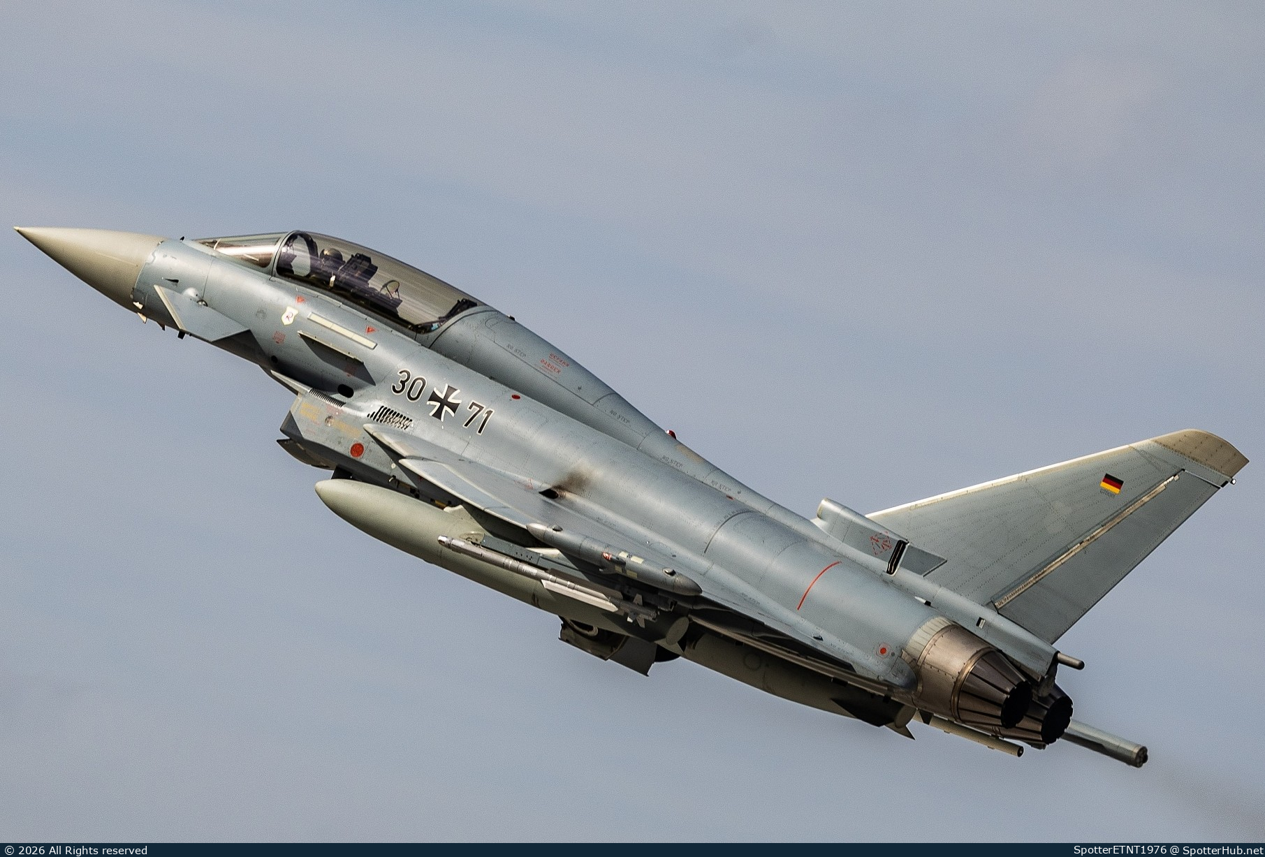 Photo of 30+71 - Eurofighter Typhoon EF-2000(T) operated by German Air Force