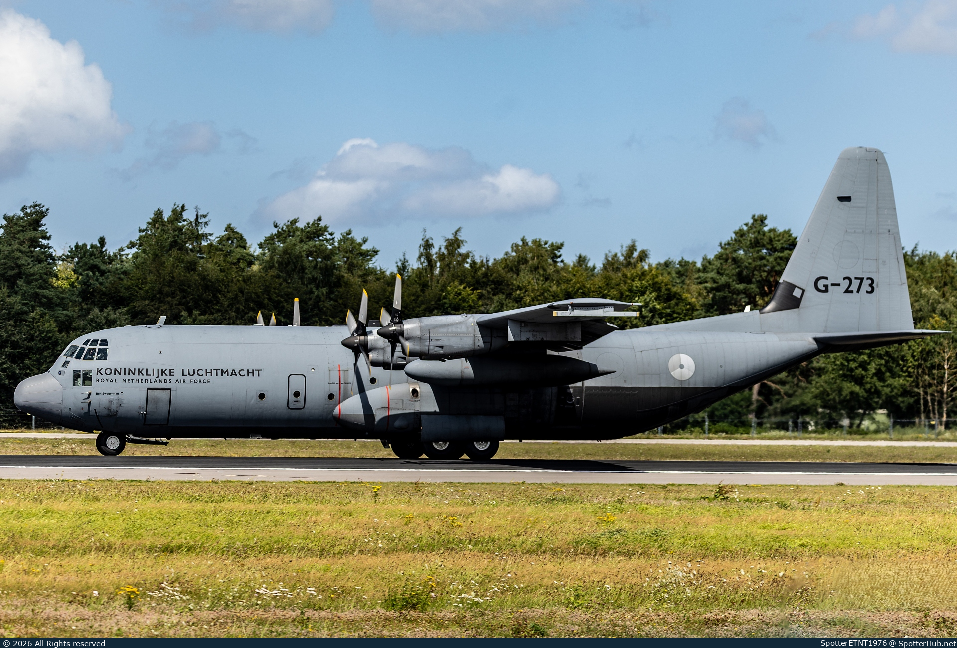 Photo of G-273 - Lockheed C-130H-30 Hercules operated by Royal Netherlands Air Force