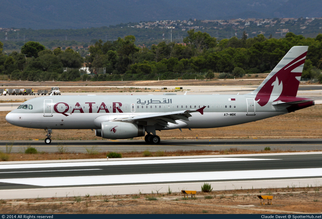 Photo of A7-MBK - Airbus A320-232(CJ) Prestige operated by Qatar Amiri Flight