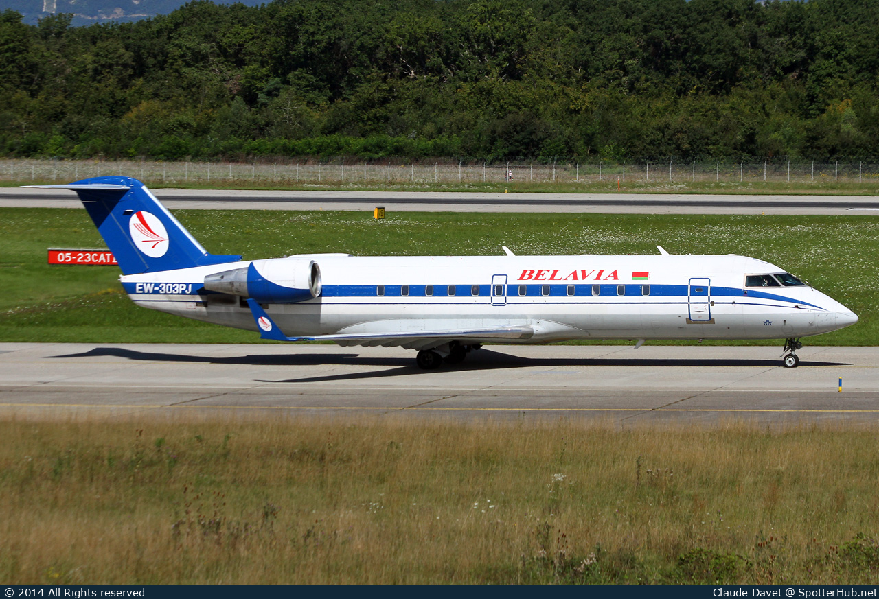Photo of EW-303PJ - Bombardier CRJ-200LR operated by Belavia