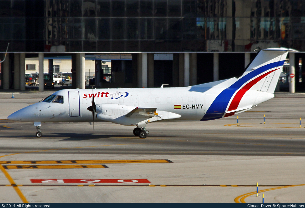Photo of EC-HMY - Embraer EMB-120FC Brasilia operated by Swiftair