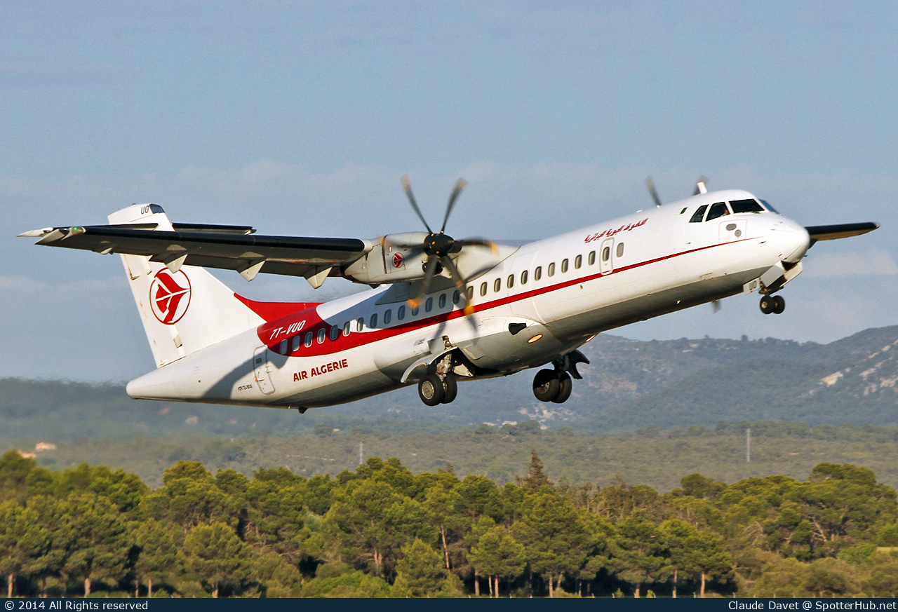 Photo of 7T-VUO - ATR 72-500 operated by Air Algérie