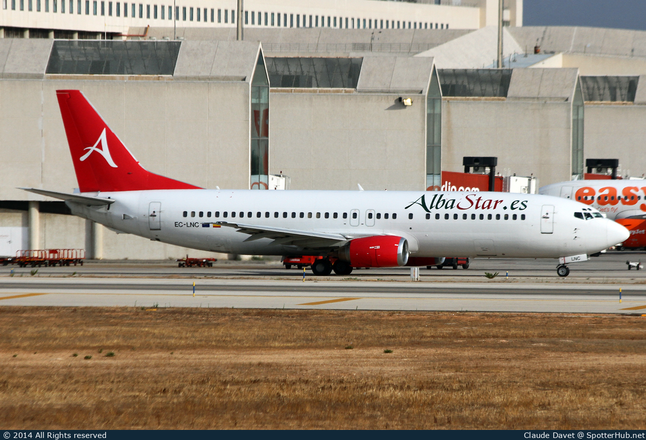 Photo of EC-LNC - Boeing 737-4K5 operated by AlbaStar