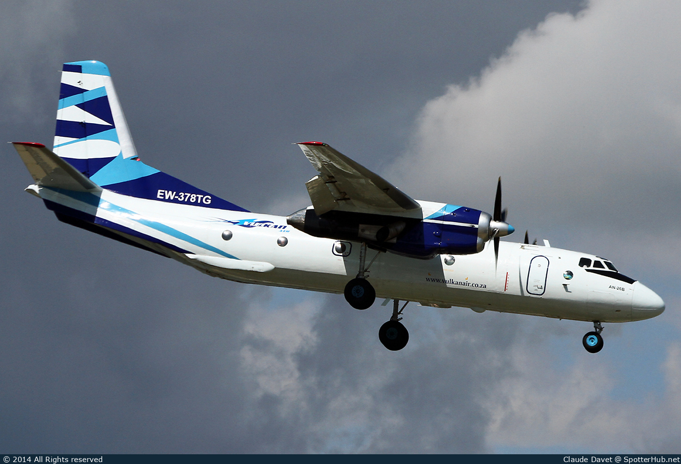 Photo of EW-378TG - Antonov An-26 operated by Vulkan Air