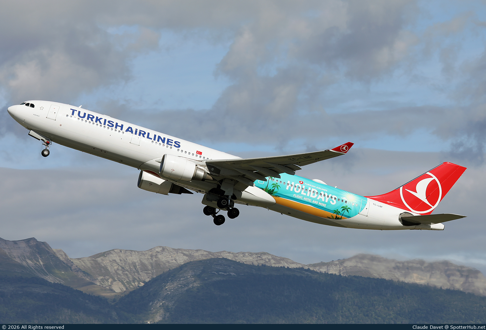Photo of TC-LNF - Airbus A330-303 operated by Turkish Airlines