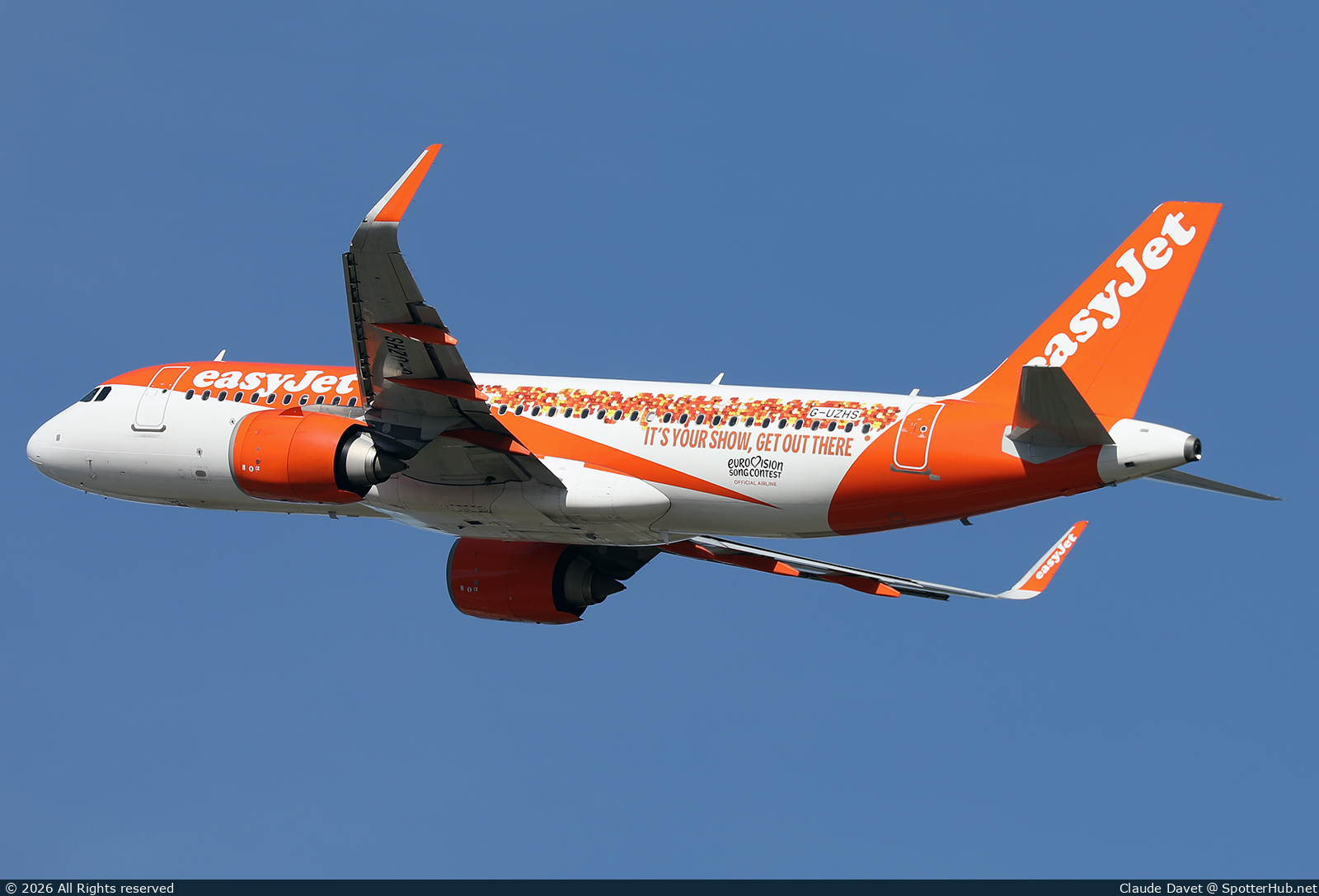 Photo of G-UZHS - Airbus A320-251N operated by easyJet