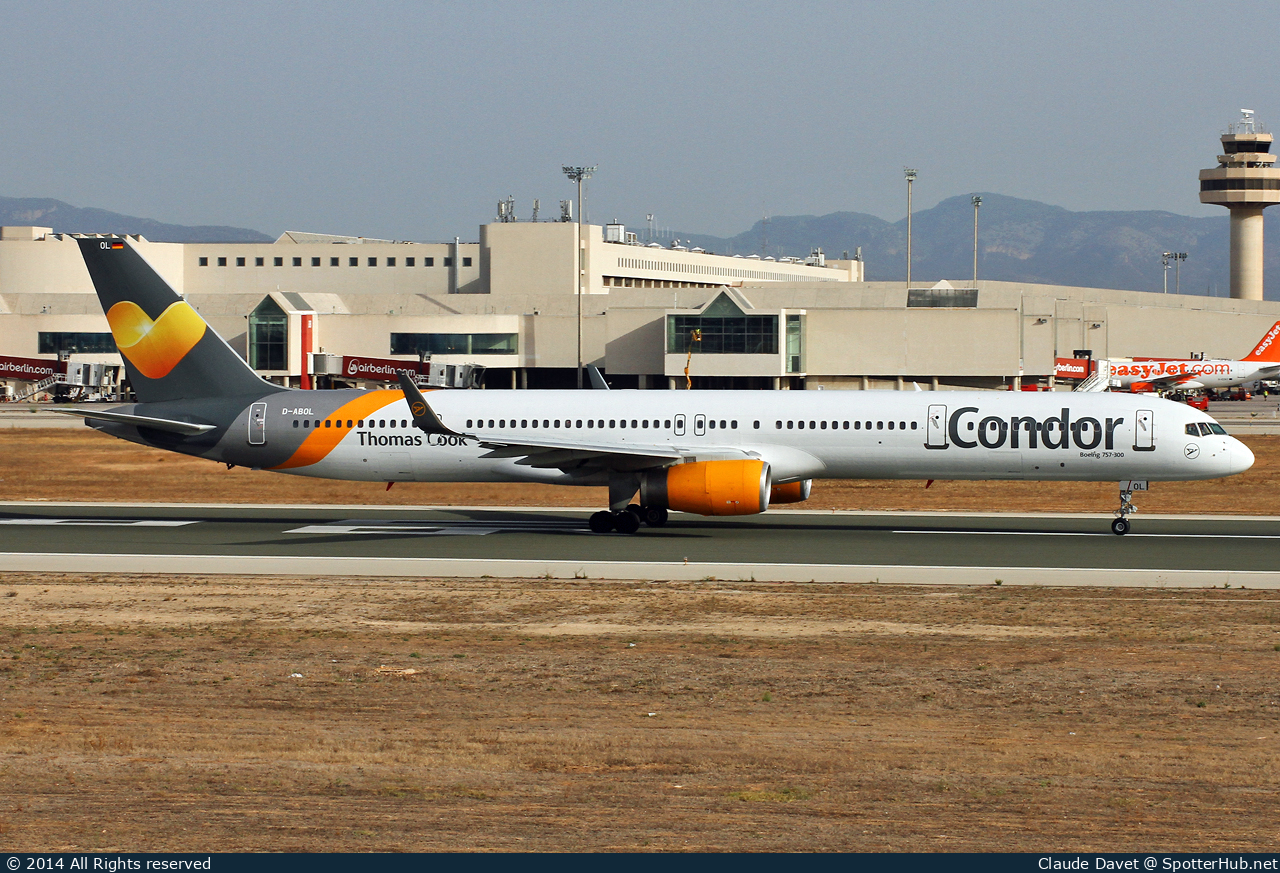 Photo of D-ABOL - Boeing 757-330 operated by Condor