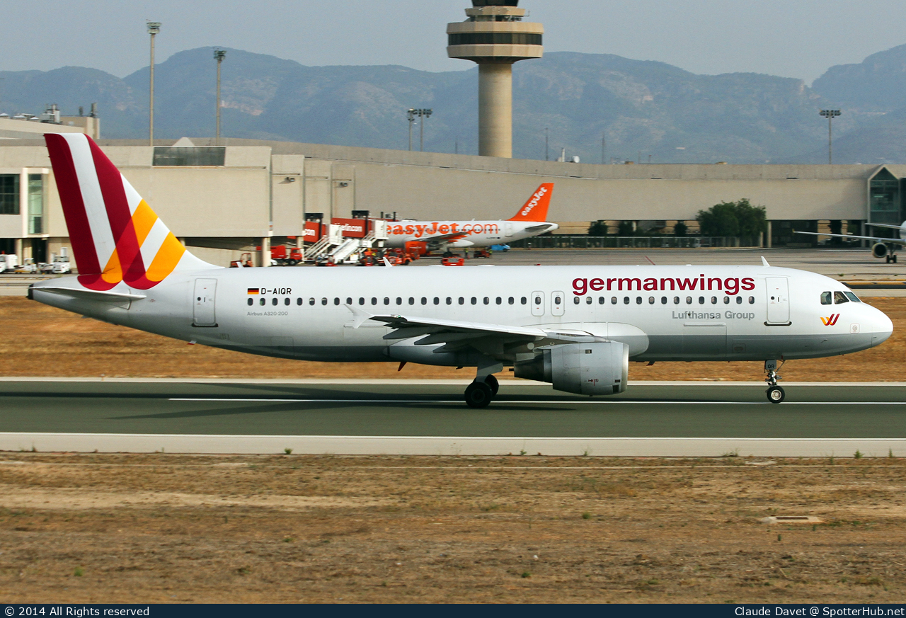 Photo of D-AIQR - Airbus A320-211 operated by Germanwings