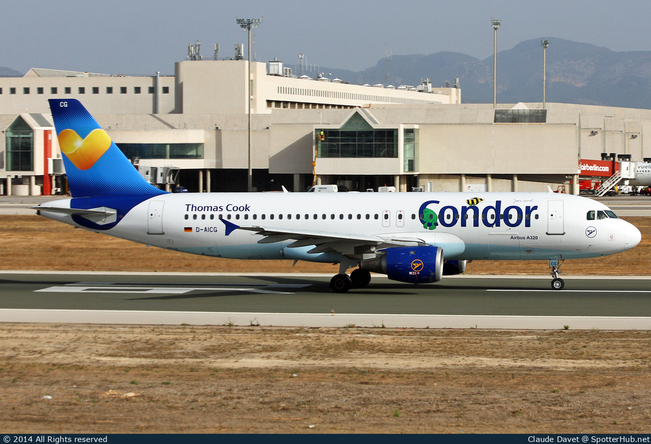 Photo of D-AICG - Airbus A320-212 operated by Condor
