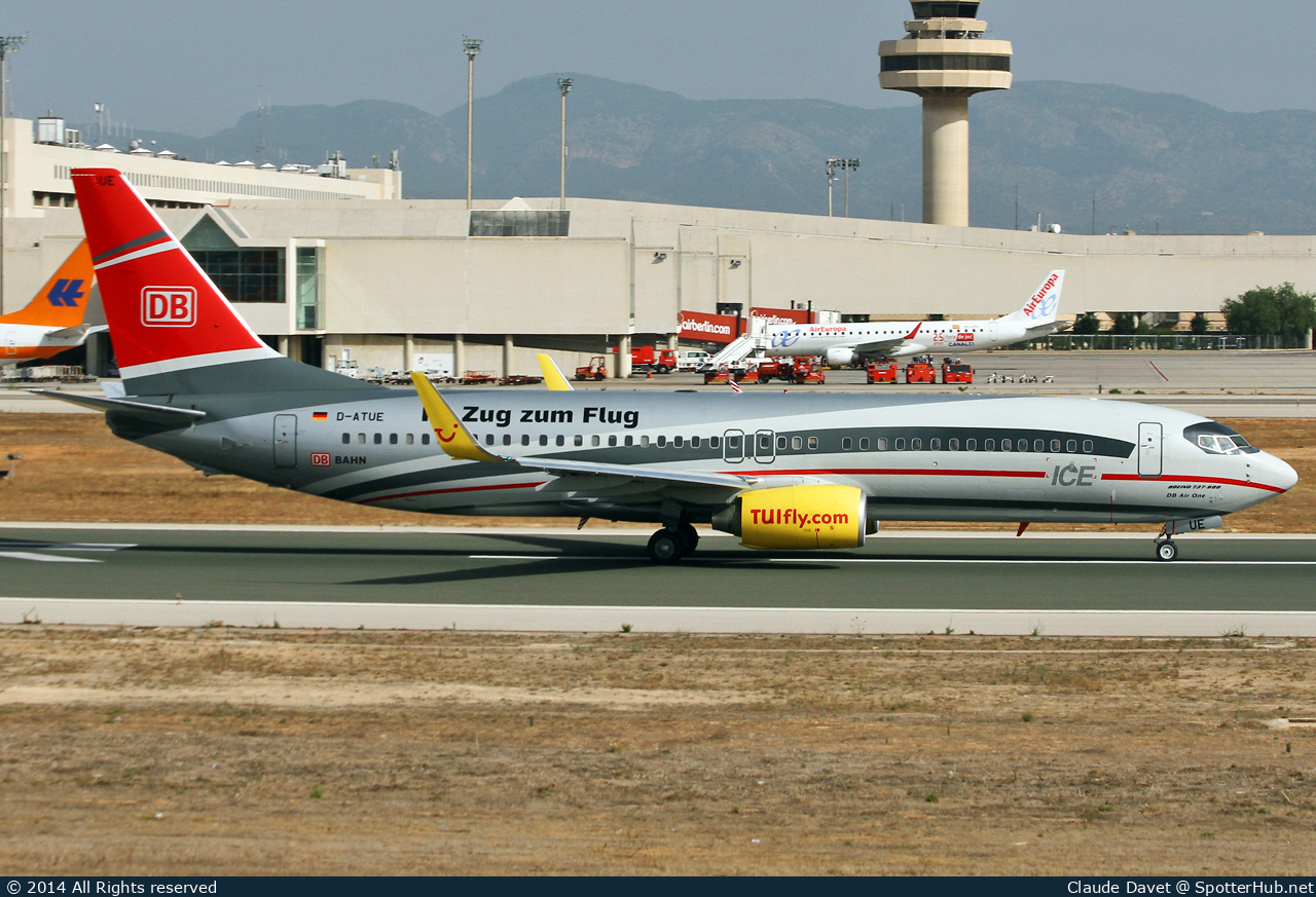 Photo of D-ATUE - Boeing 737-8K5 operated by TUIfly