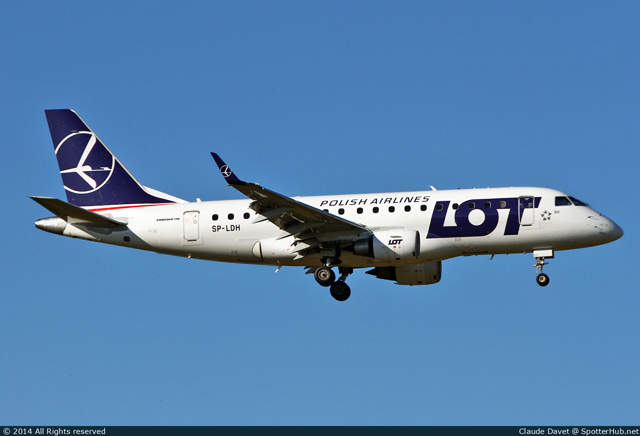 Photo of SP-LDH - Embraer ERJ-170LR operated by LOT Polish Airlines