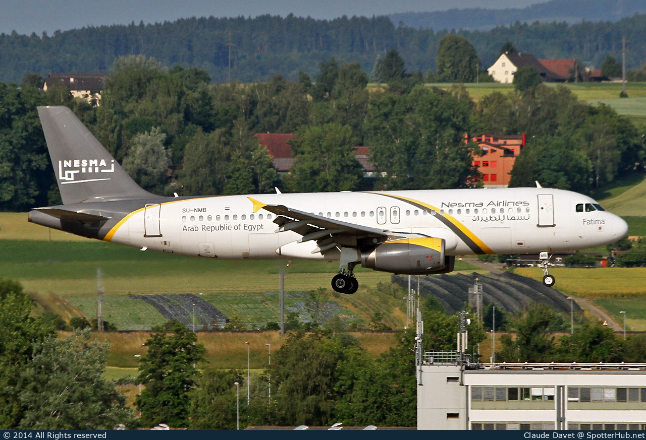 Photo of SU-NMB - Airbus A320-232 operated by Nesma Airlines