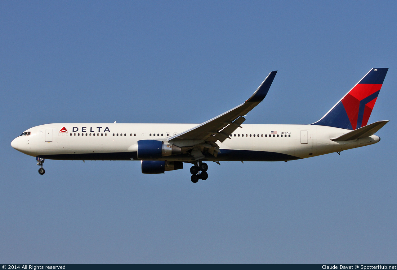 Photo of N179DN - Boeing 767-332(ER) operated by Delta Air Lines