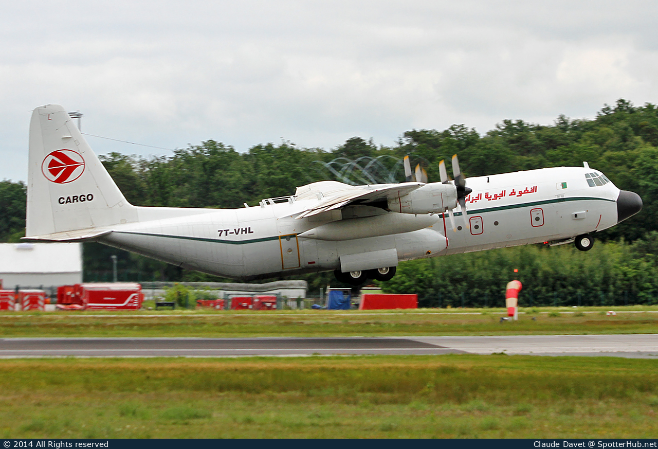 Photo of 7T-VHL - Lockheed L382-51C Hercules operated by Air Algérie Cargo