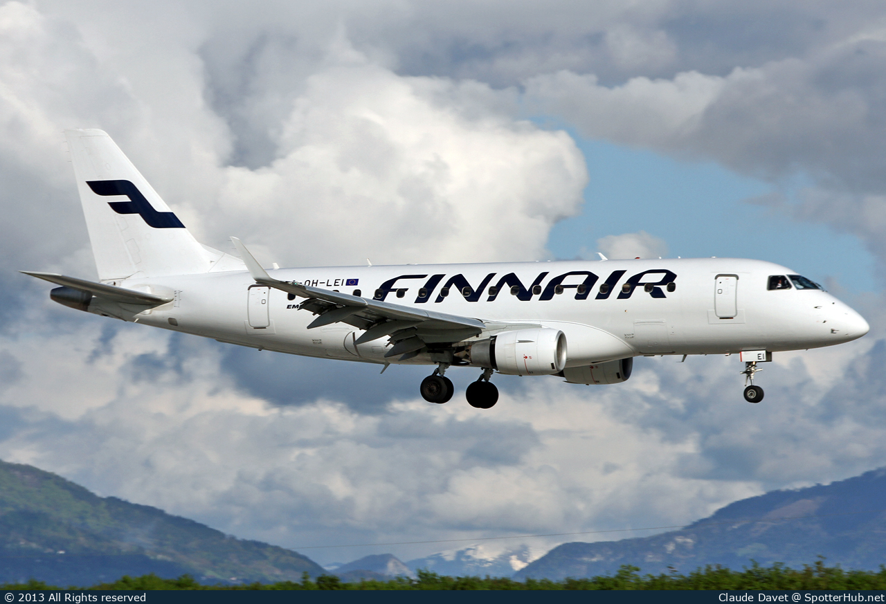 Photo of OH-LEI - Embraer ERJ-170STD operated by Finnair (opb flyBe Nordic)