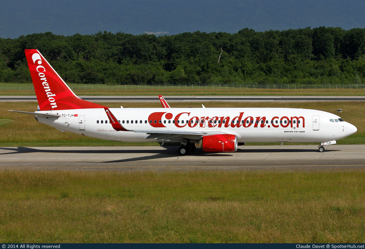 Photo of TC-TJH - Boeing 737-86J operated by Corendon Airlines