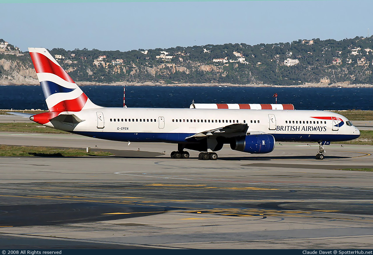 Photo of G-CPEN - Boeing 757-236 operated by British Airways