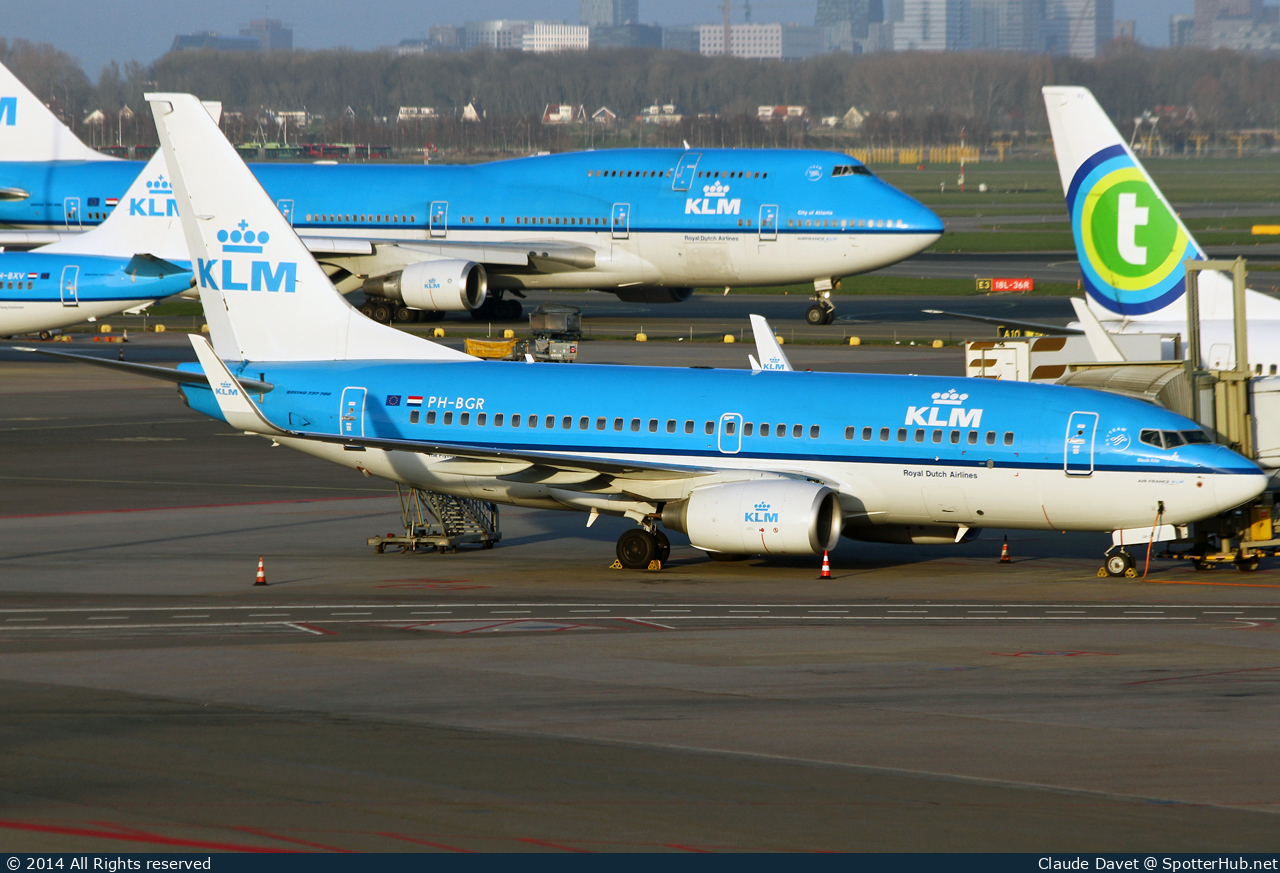 Photo of PH-BGR - Boeing 737-7K2 operated by KLM Royal Dutch Airlines
