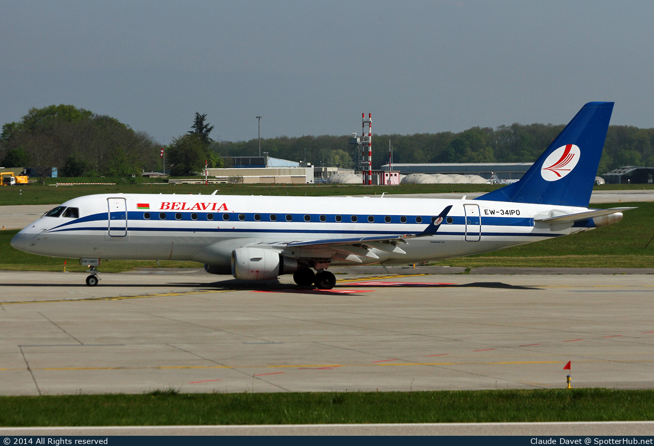 Photo of EW-341PO - Embraer ERJ-175LR operated by Belavia