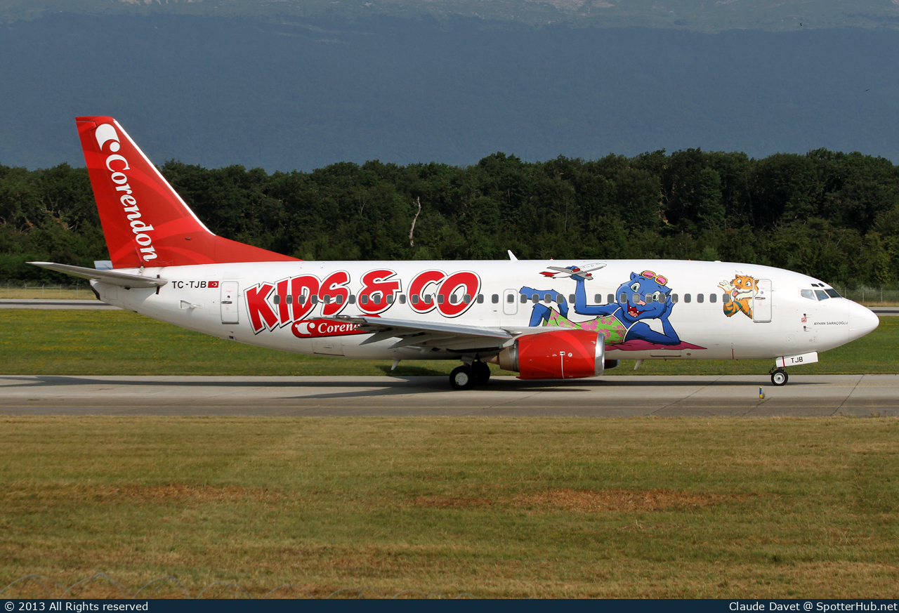 Photo of TC-TJB - Boeing 737-3Q8 operated by Corendon Airlines