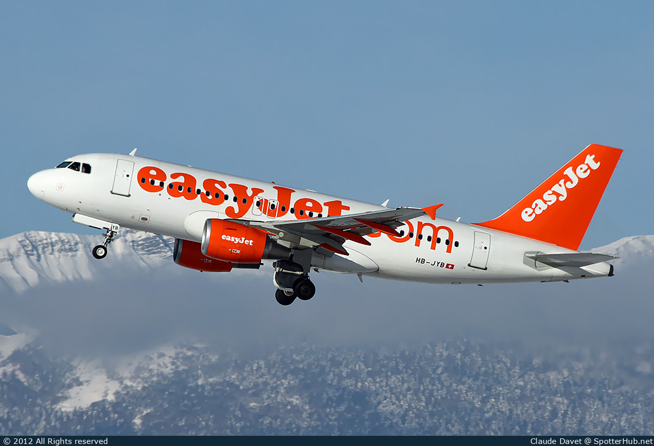 Photo of HB-JYB - Airbus A319-111 operated by easyJet Switzerland