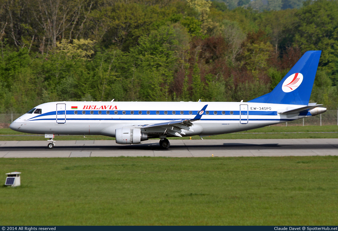 Photo of EW-340PO - Embraer ERJ-175LR operated by Belavia