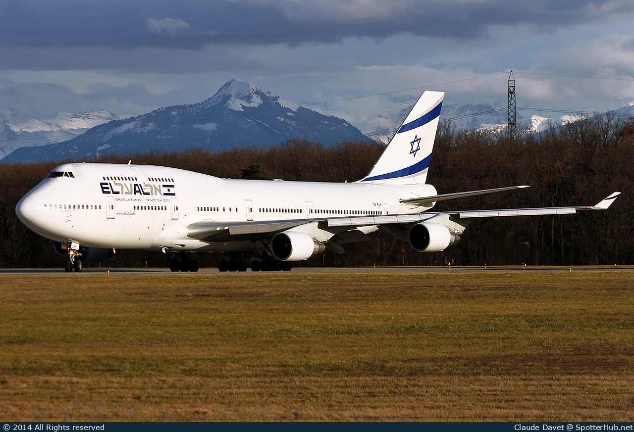 Photo of 4X-ELH - Boeing 747-412 operated by El Al Israel Airlines