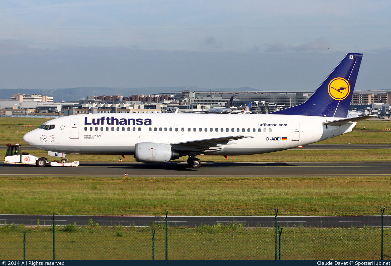 Photo of D-ABEI - Boeing 737-330 operated by Lufthansa