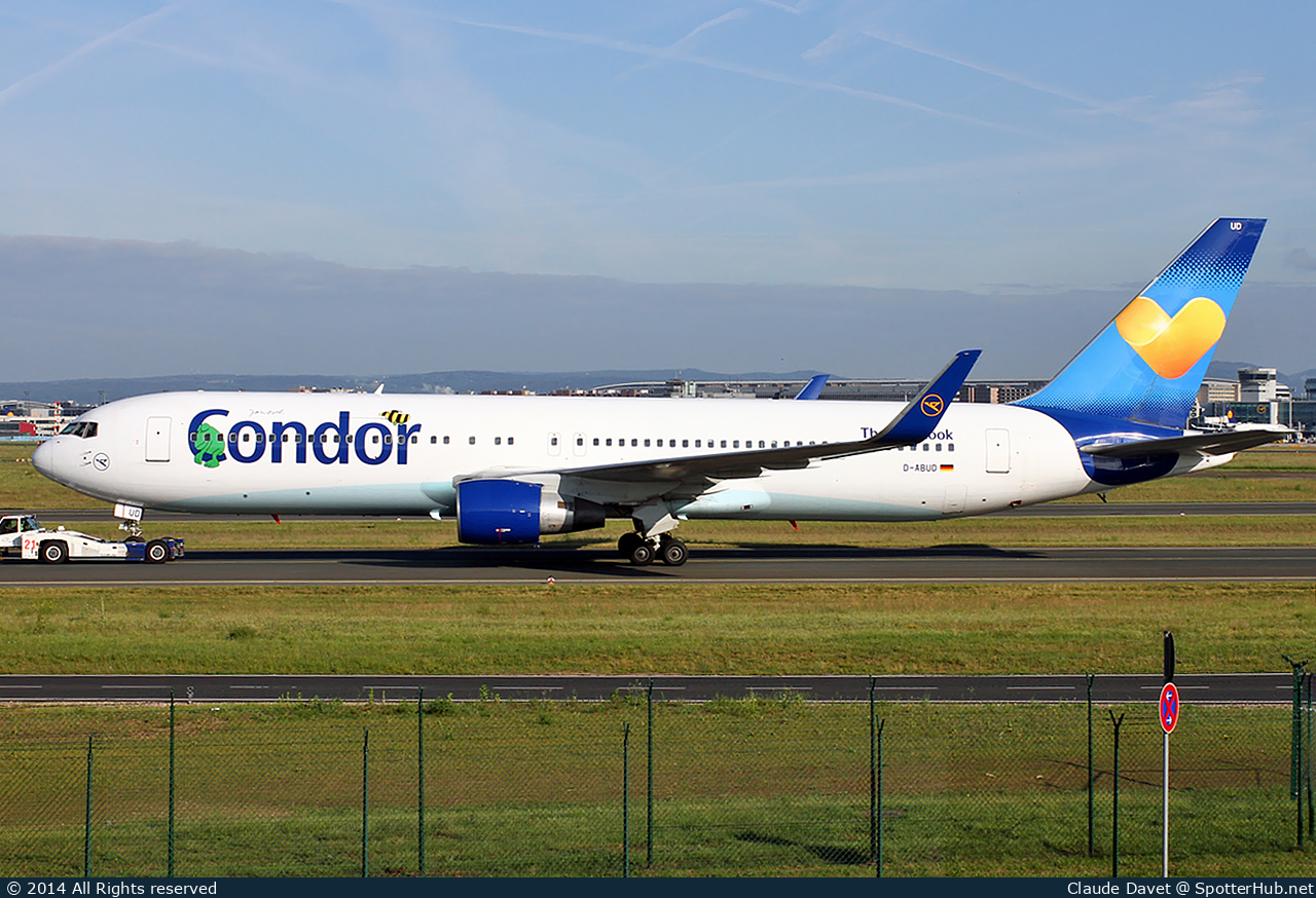 Photo of D-ABUD - Boeing 767-330(ER) operated by Condor