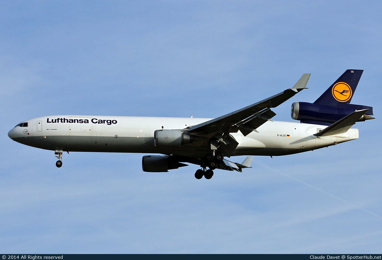 Photo of D-ALCE - McDonnell Douglas MD-11(F) operated by Lufthansa Cargo