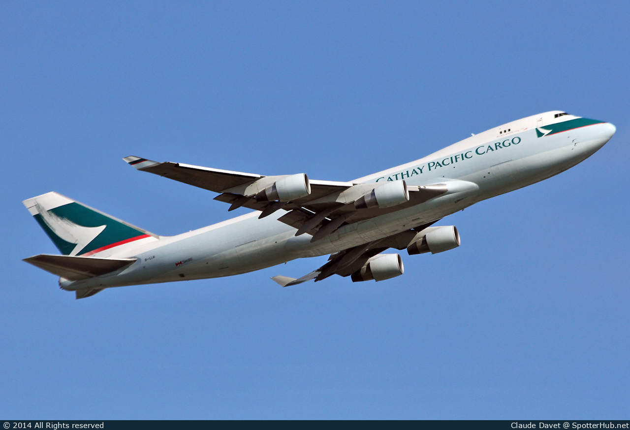 Photo of B-LIA - Boeing 747-467F(ER) operated by Cathay Pacific Cargo