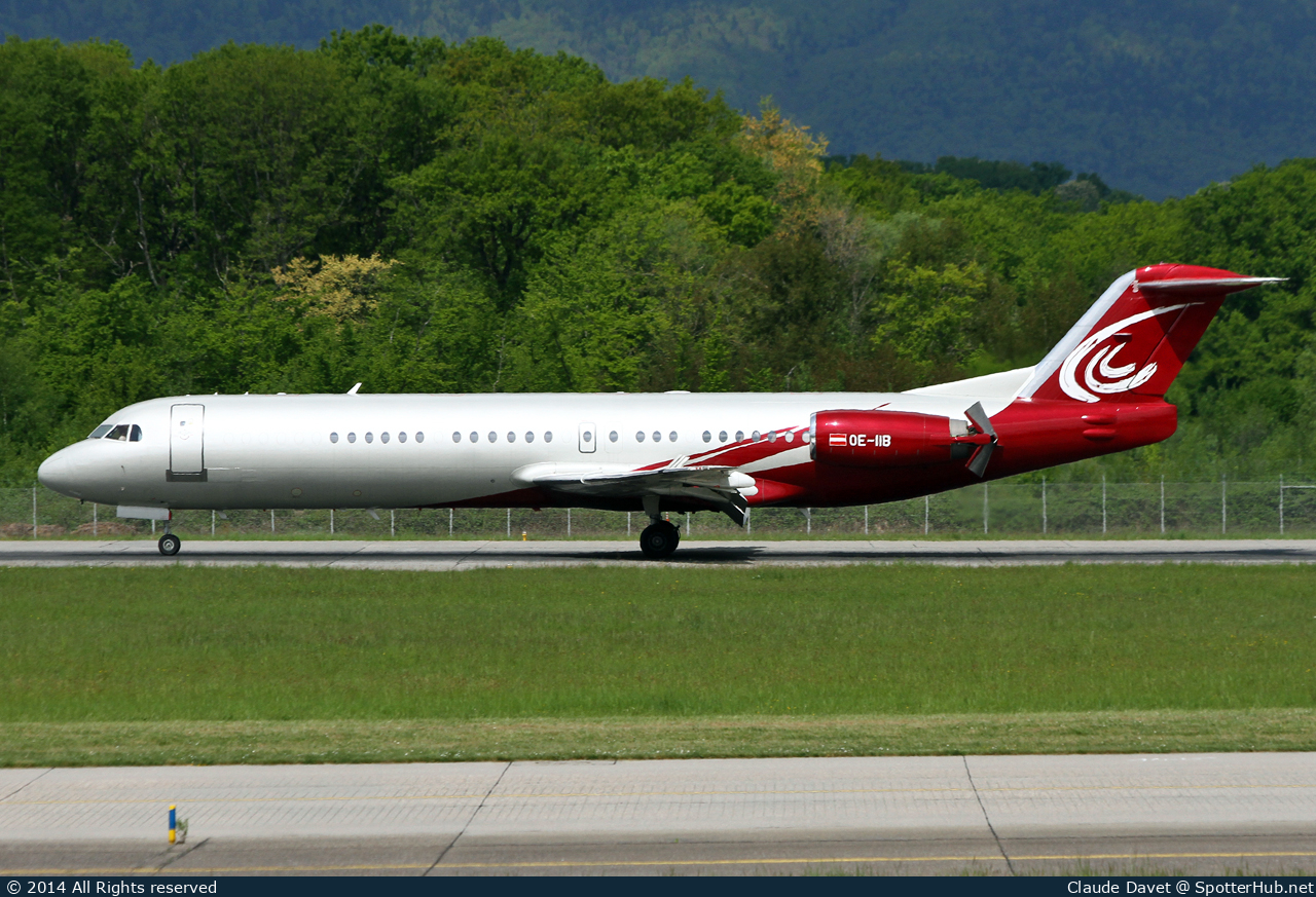 Photo of OE-IIB - Fokker 100 operated by MJet