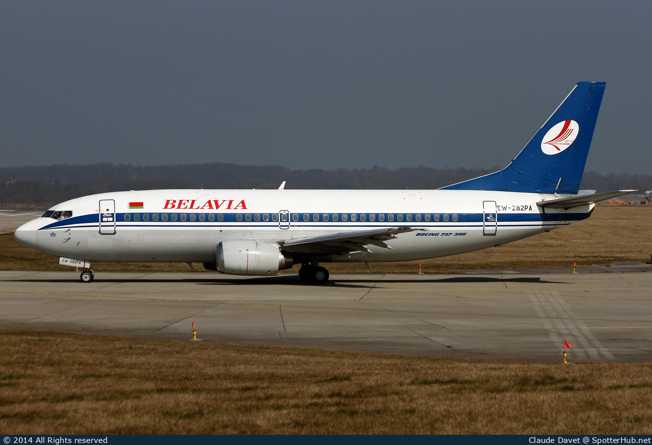 Photo of EW-282PA - Boeing 737-3Q8 operated by Belavia