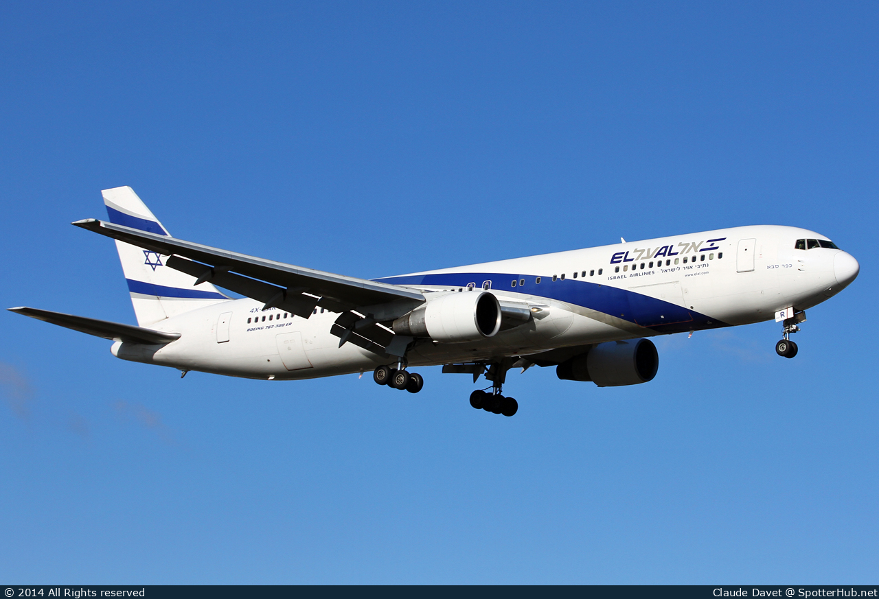 Photo of 4X-EAR - Boeing 767-352(ER) operated by El Al Israel Airlines