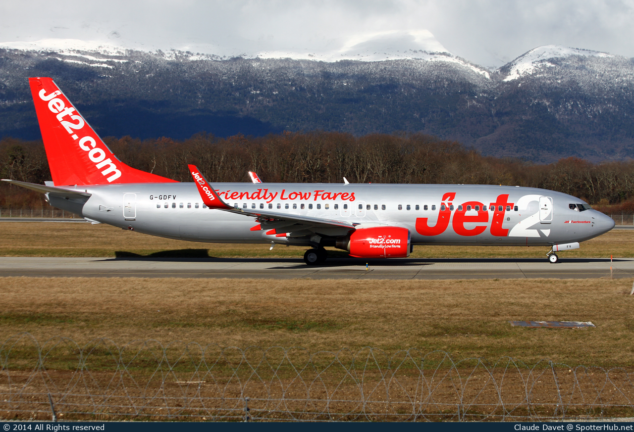 Photo of G-GDFV - Boeing 737-85F operated by Jet2