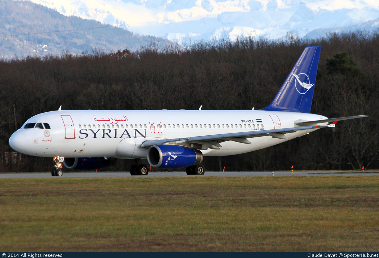 Photo of YK-AKA - Airbus A320-232 operated by Syrian Air