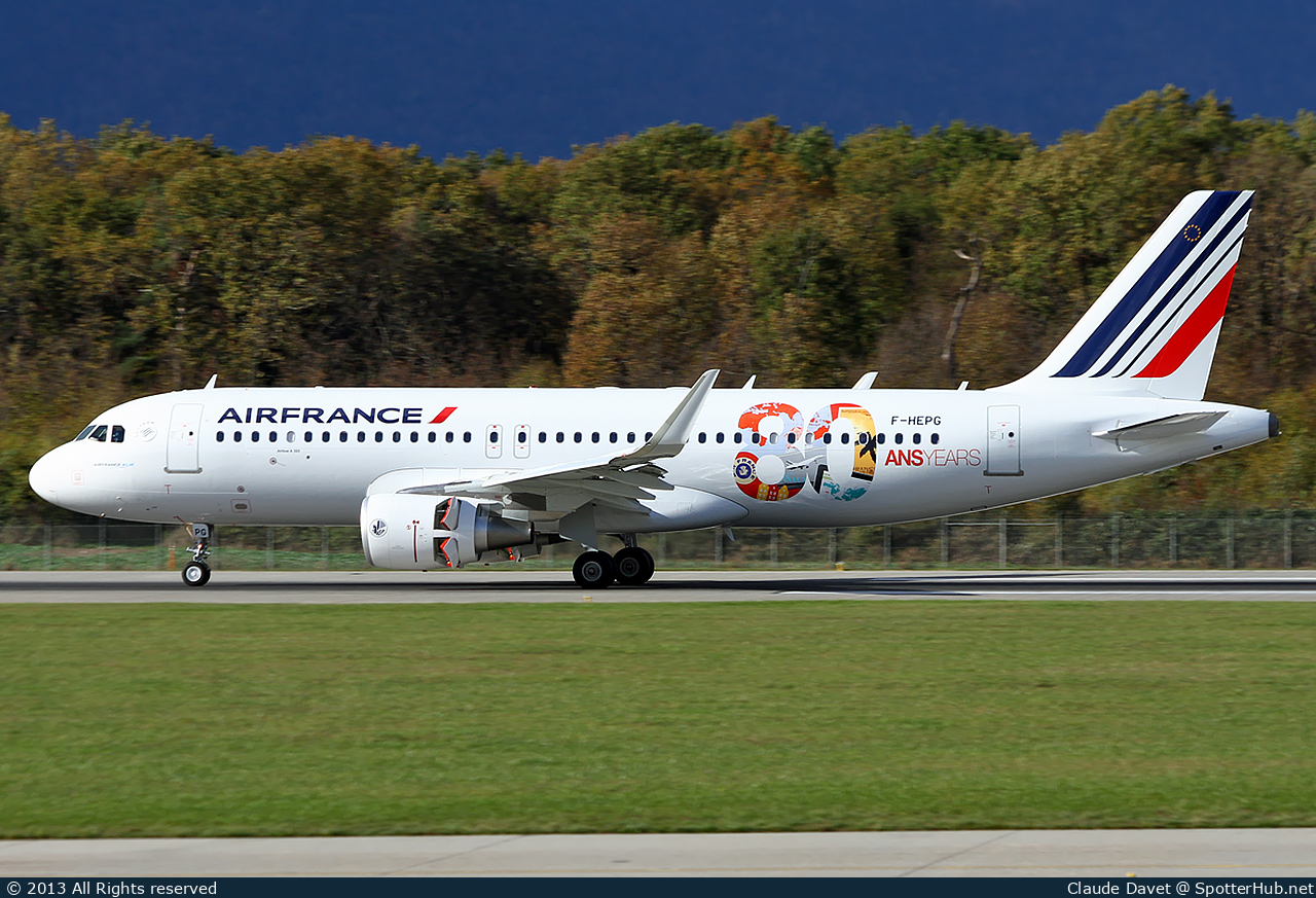 Photo of F-HEPG - Airbus A320-214 operated by Air France