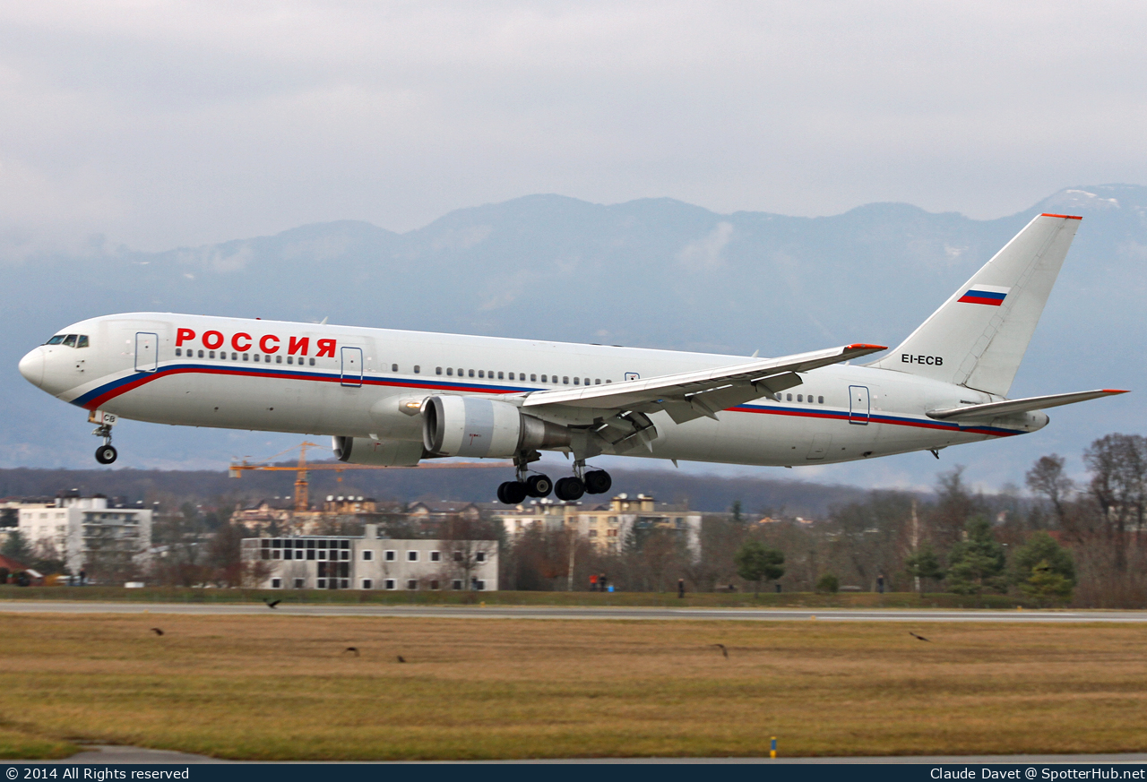 Photo of EI-ECB - Boeing 767-3Q8(ER) operated by Rossiya Airlines
