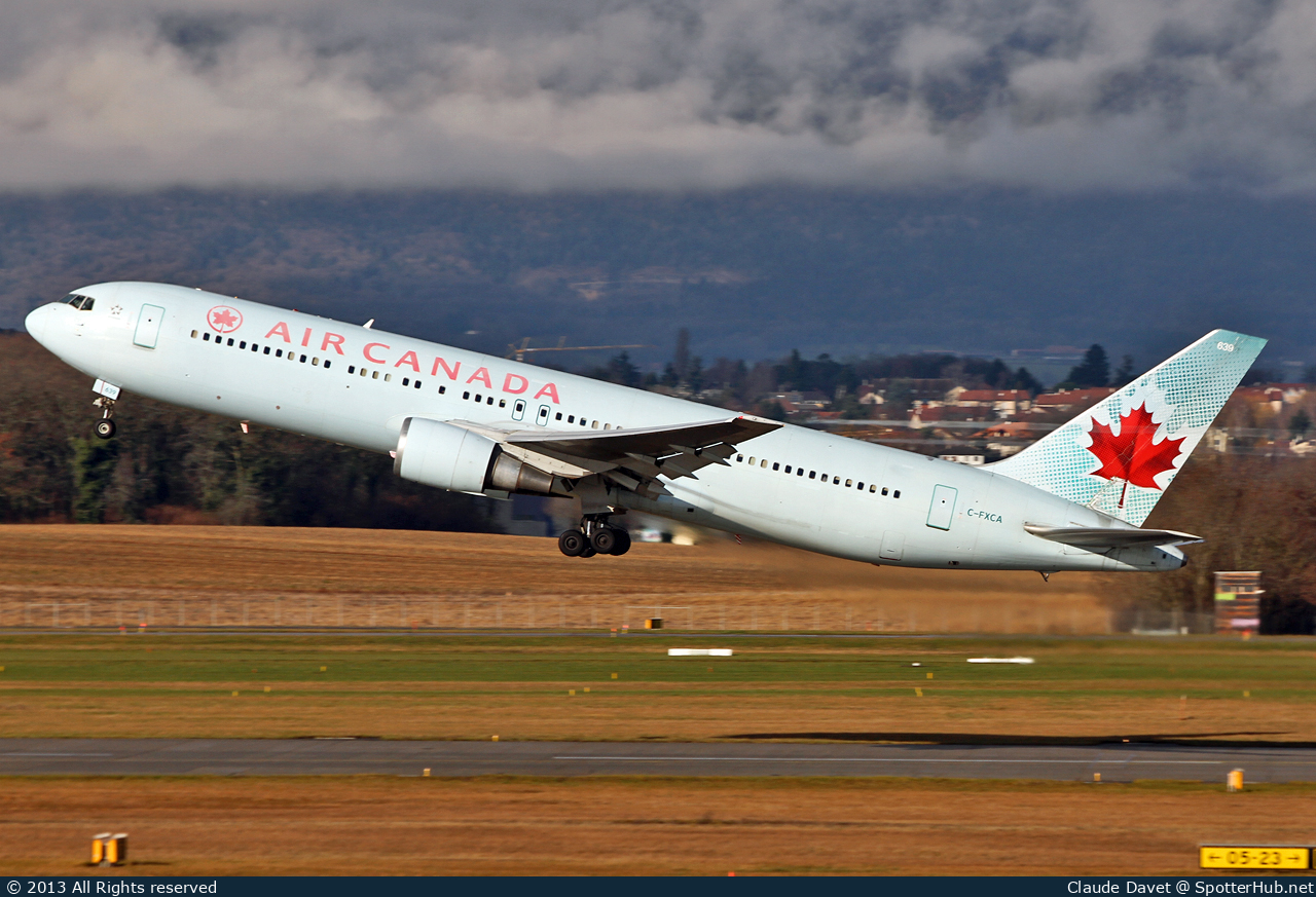 Photo of C-FXCA - Boeing 767-375(ER) operated by Air Canada