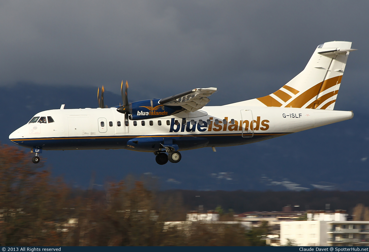 Photo of G-ISLF - ATR 42-500 operated by Blue Islands