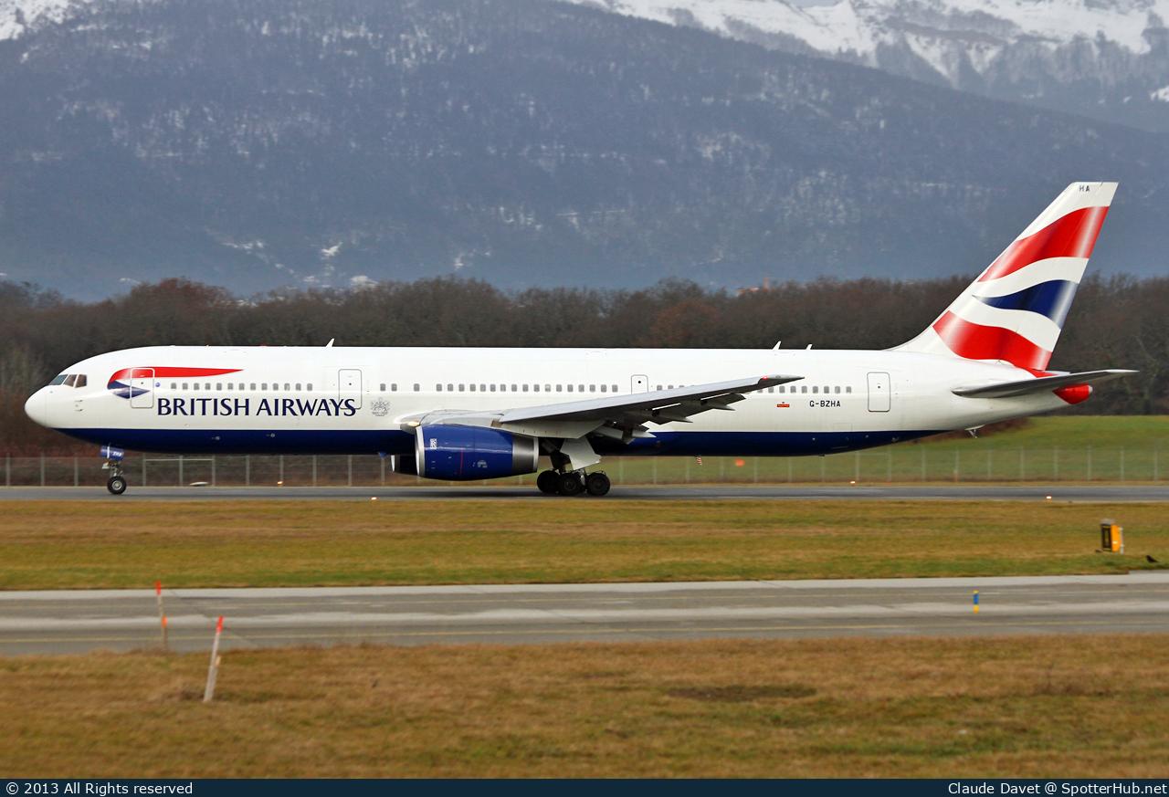 Photo of G-BZHA - Boeing 767-336(ER) operated by British Airways